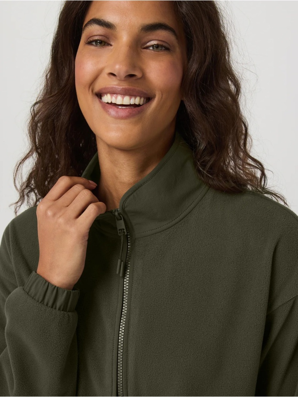 VUORI•ASPEN HALF ZIP•OLIVE•SIZE MEDIUM - Picture 2 of 14